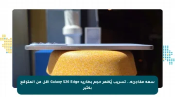 سعة مفاجئة.. تسريب يُظهر حجم بطارية Galaxy S26 Edge أقل من المتوقع بكثير